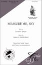 Measure Me Sky SSA choral sheet music cover